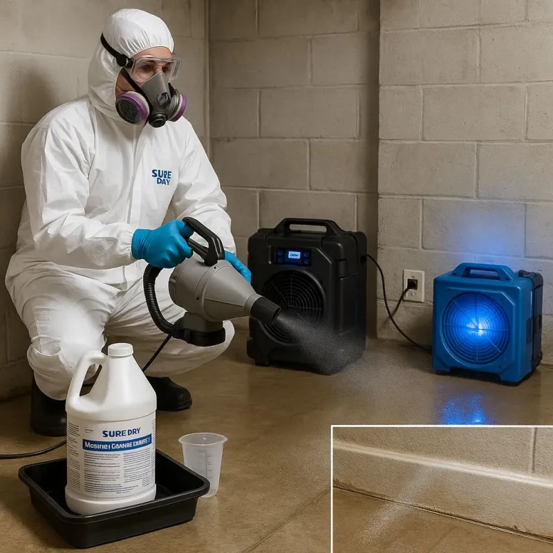 Sanitization and Odor Removal process in Sand Hill, PA