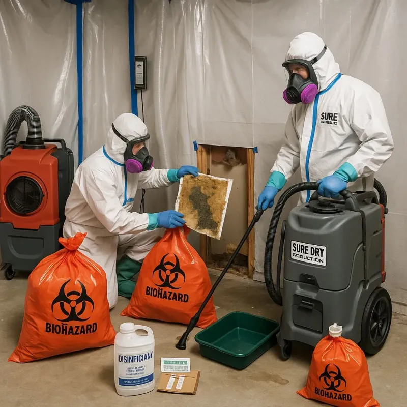 Contaminated Water Handling Protocols process in Sand Hill, PA